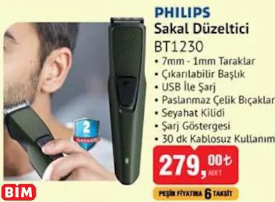 PHİLİPS SAKAL DÜZELTİCİ